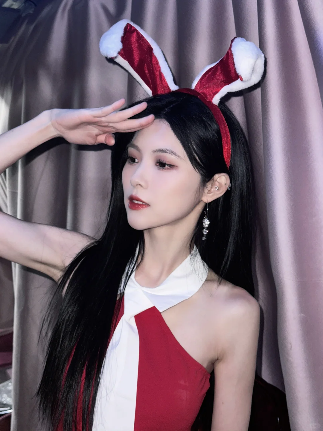 兔女郎上线！圣诞节过了也要发照片！