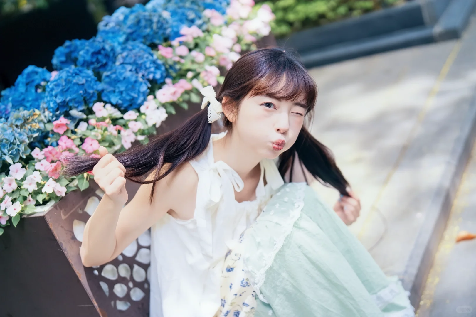 女明星夏日写真