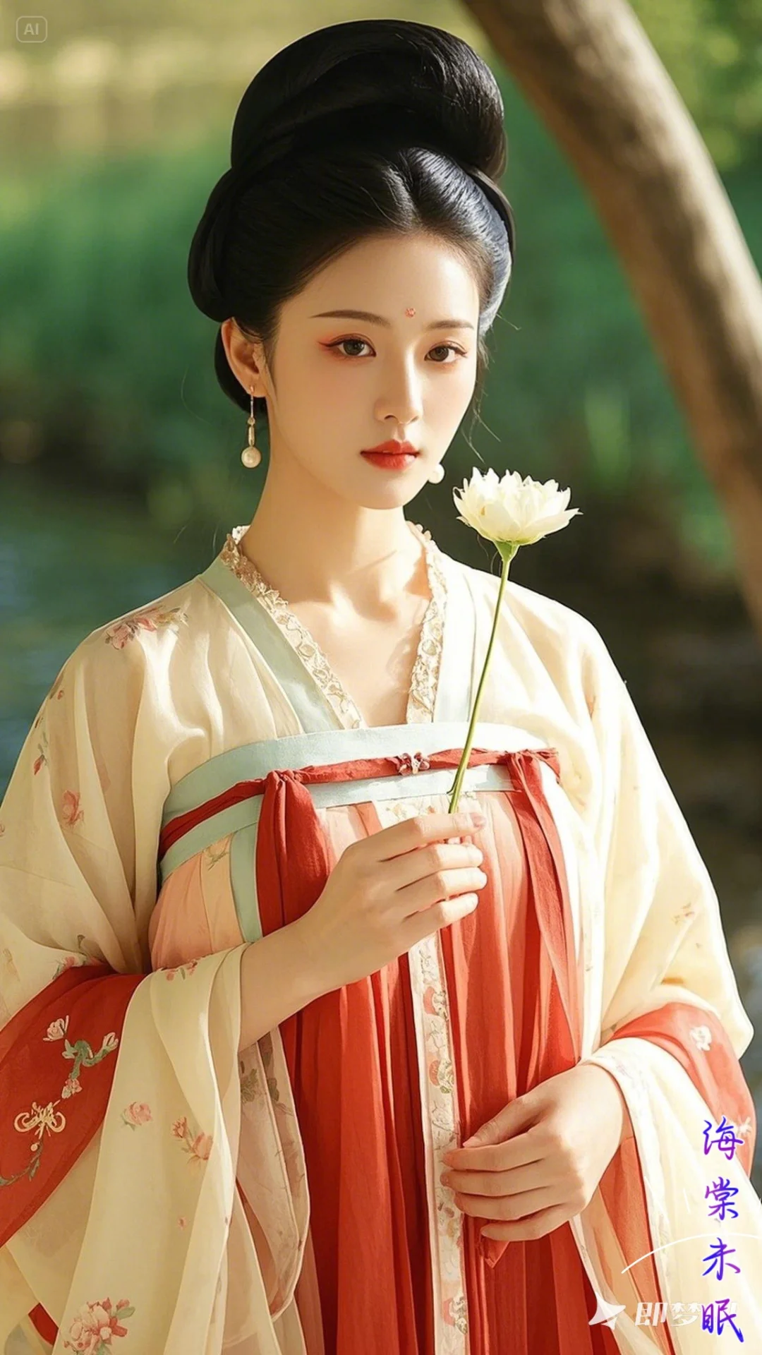 古风美人簪花🌺（24）