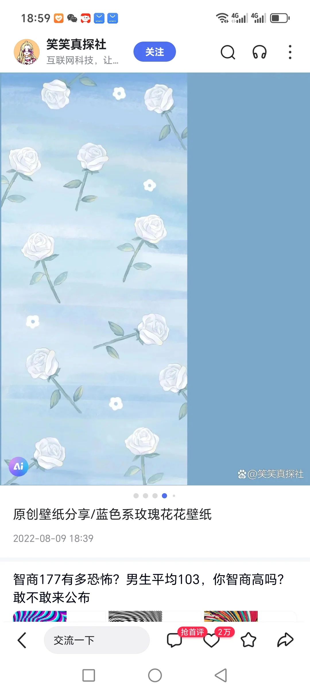 壁纸，超小众