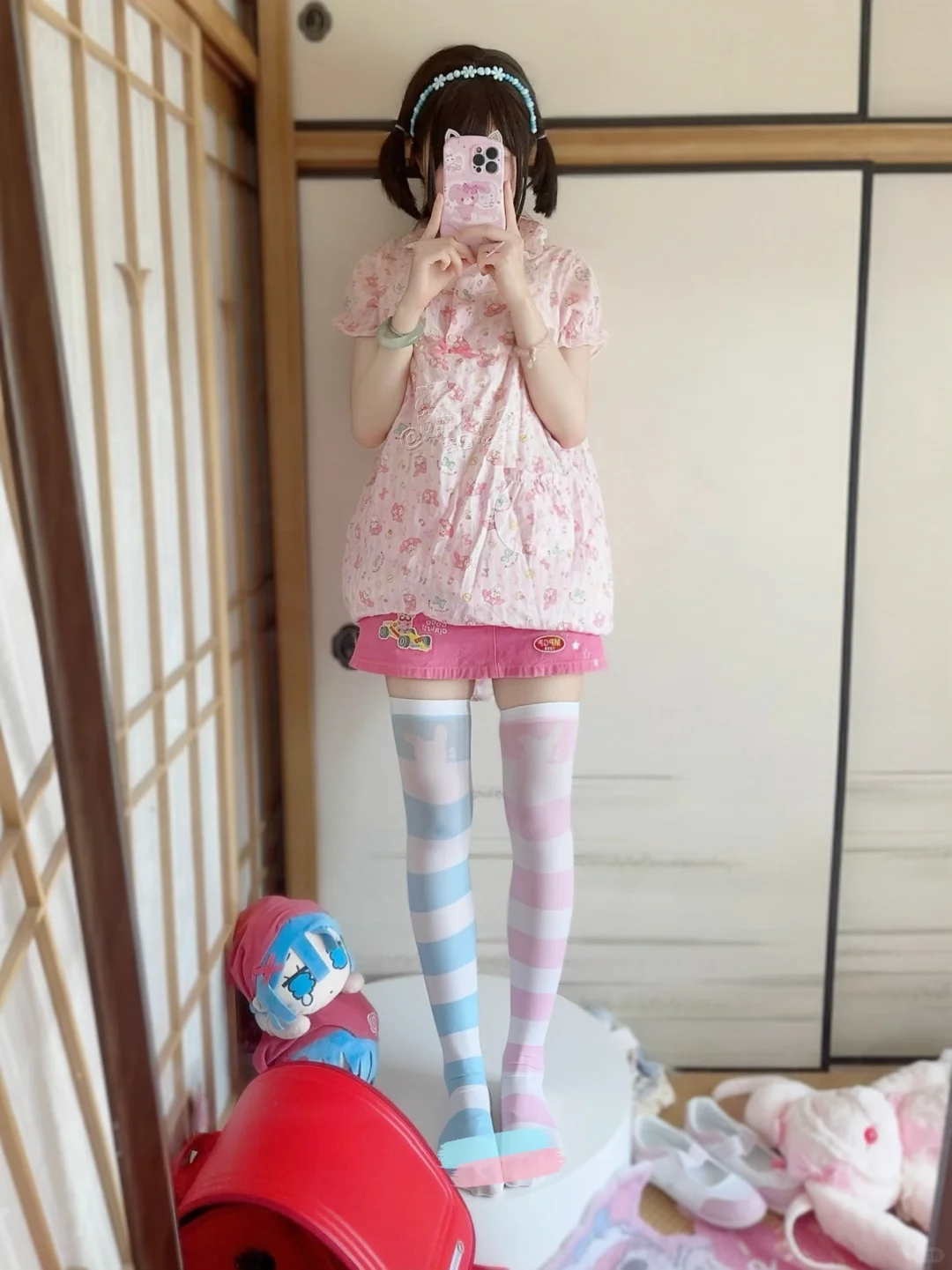 蓝白条纹yyds！