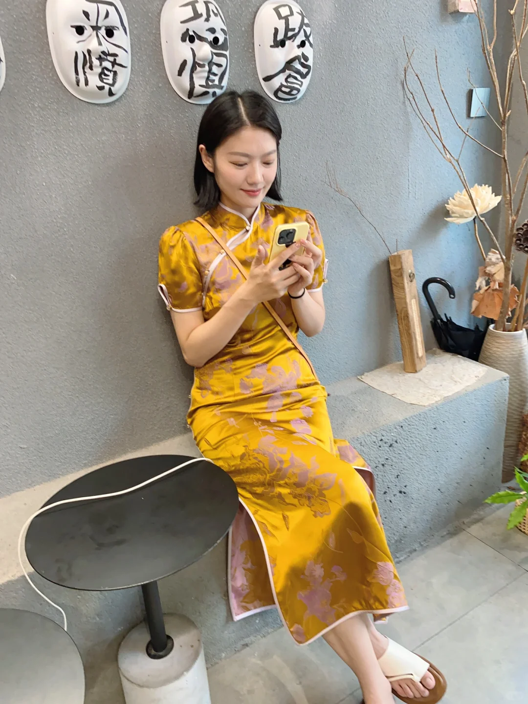 中式穿搭/日常又显身材的旗袍！都给我🐛呀