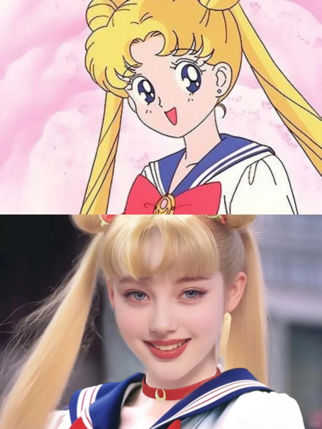 月野兔 真人版！美少女战士最喜欢谁来投票～