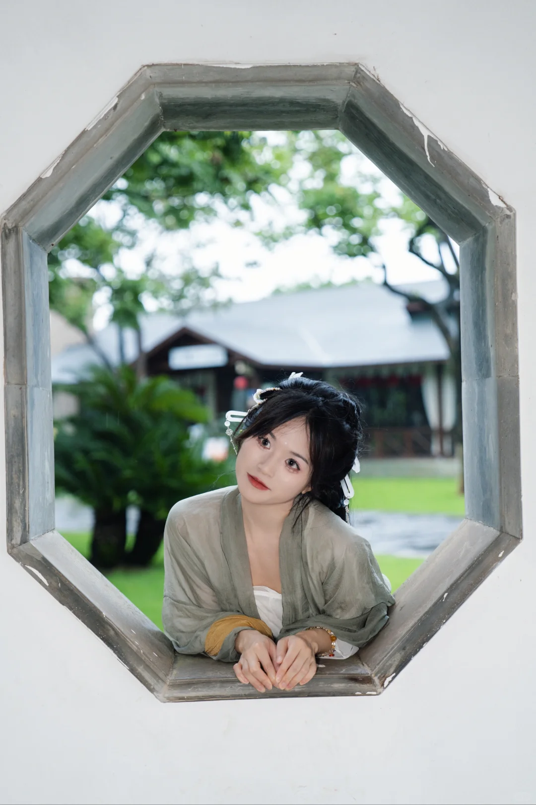 清风拂面，那一抹翠绿的汉服记忆