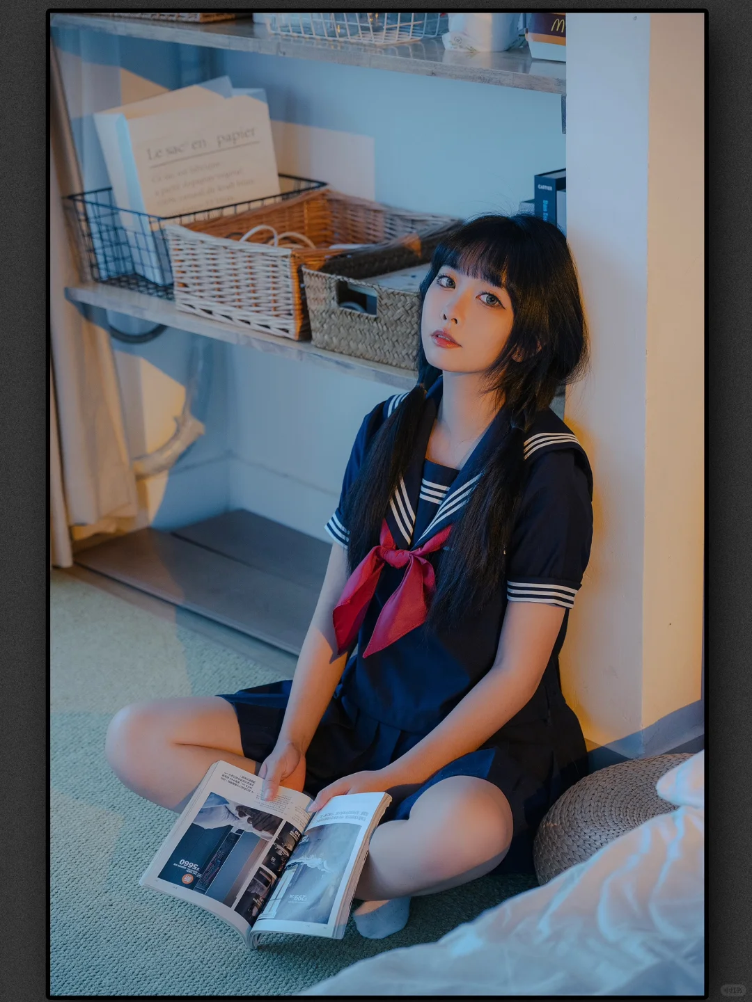 •民宿水手服写真