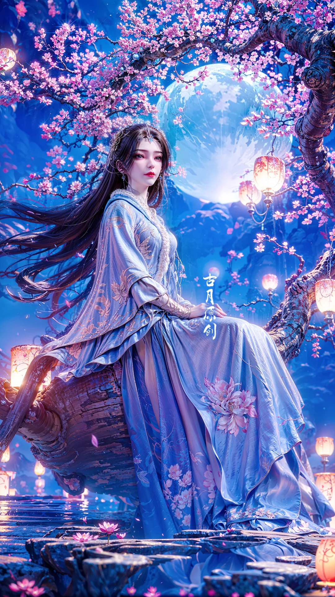 国漫仙逆系列同人手机壁纸-李慕婉3