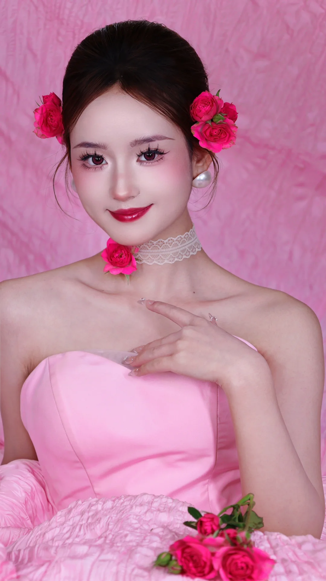 📷妆造分享｜纯欲风鲜花造型写真