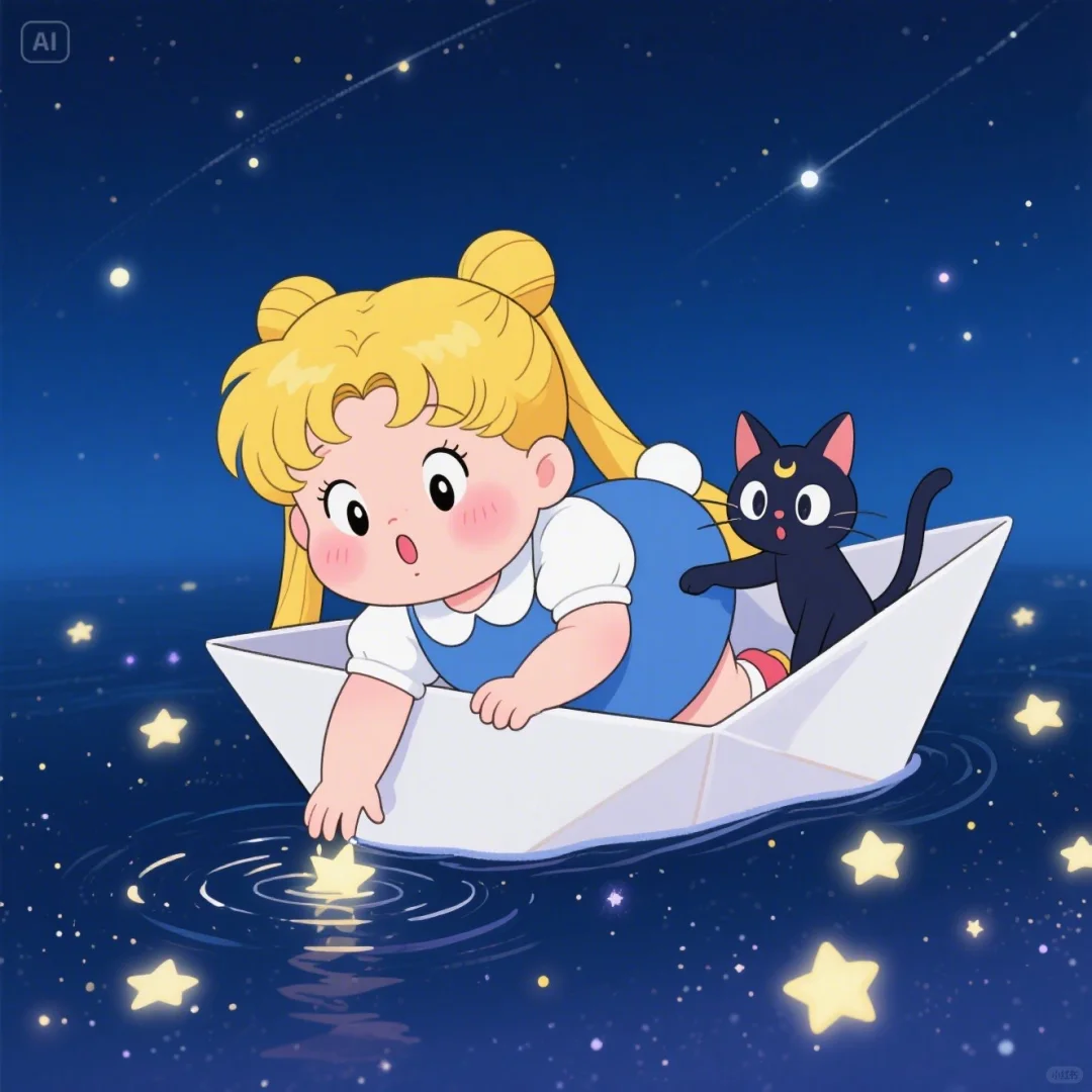 🌟星星虽远，捞星者的梦却近了～美少女加油！