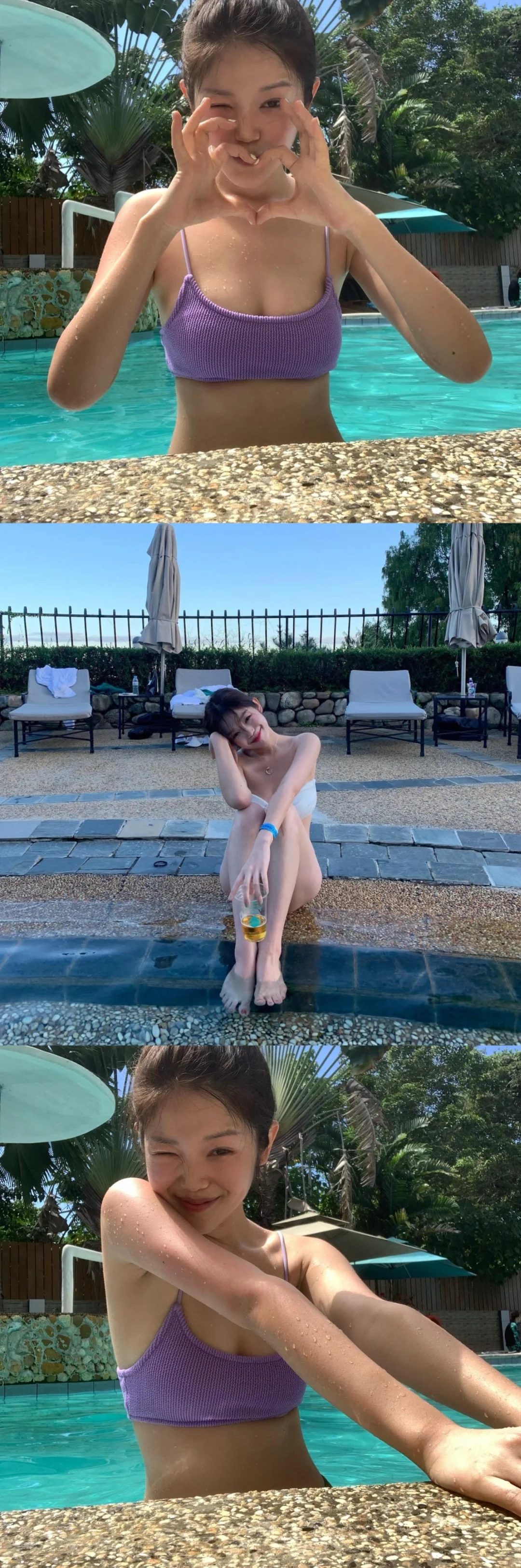 ins | 存一些游泳拍照姿势 🏊‍♂️