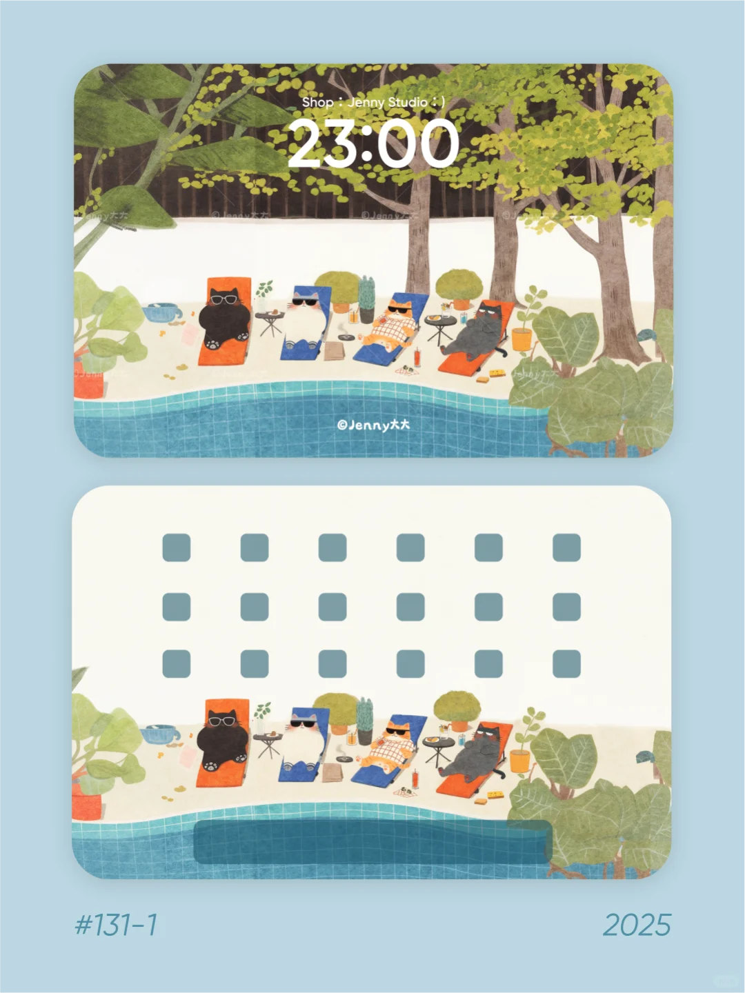 手机ipad壁纸｜大家都在度假吧🏖️🕶️｜132