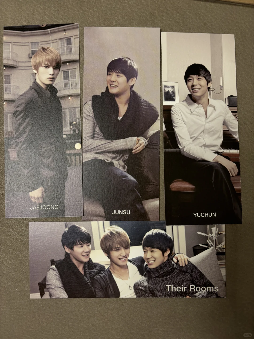 JYJ their rooms 写真集