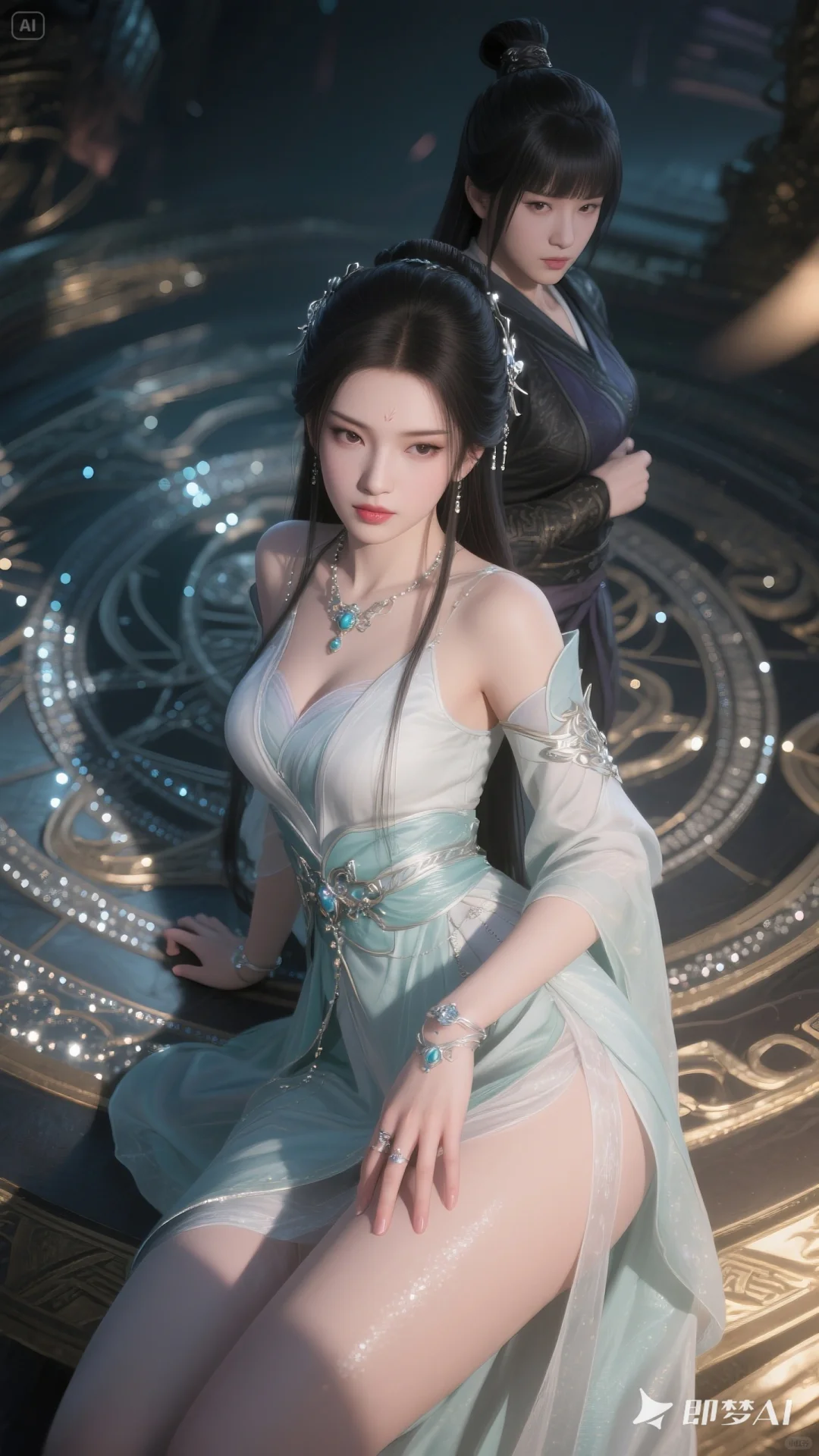 AI生成古装美女