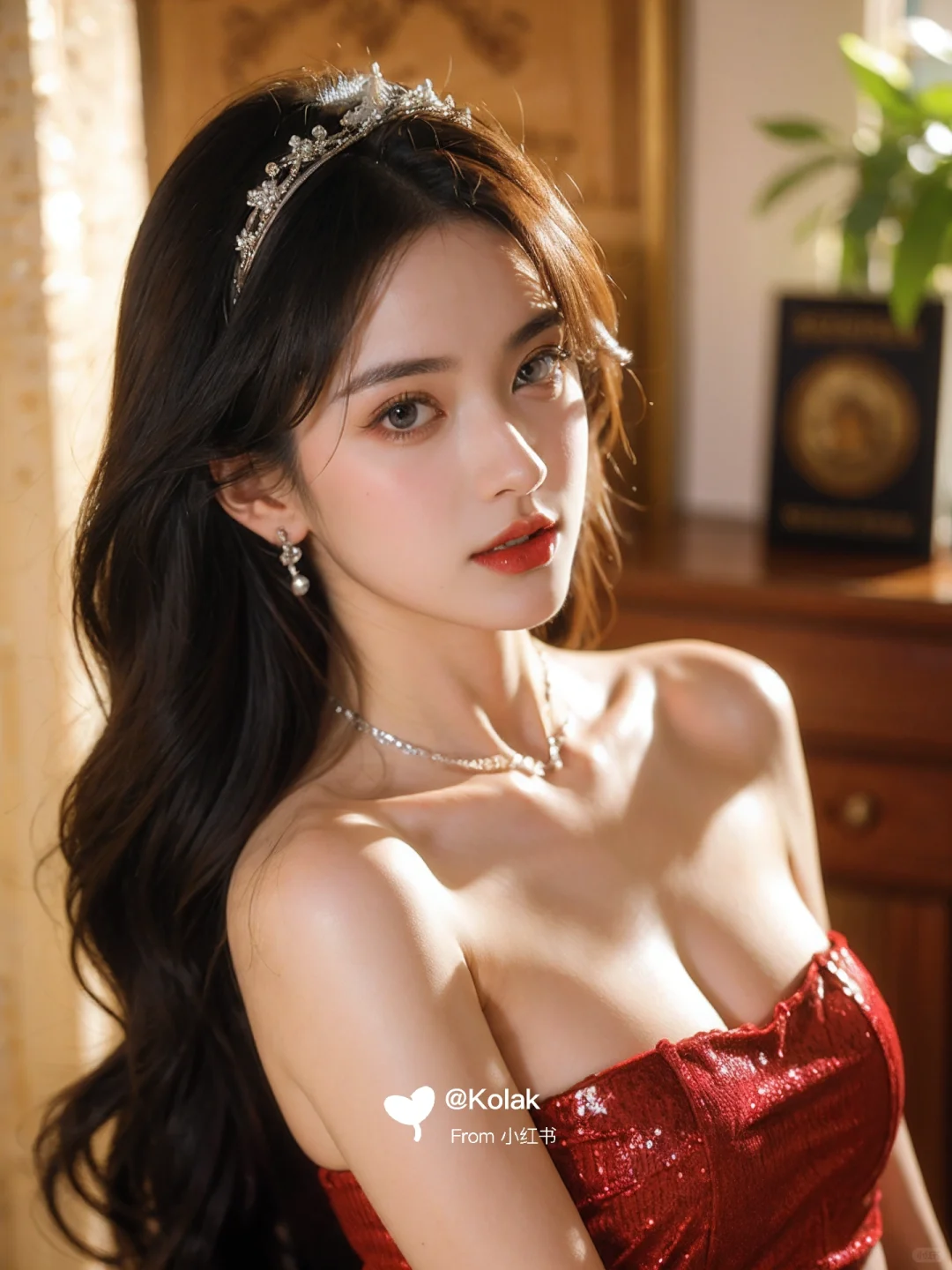 “千金风大小姐”氛围感人像模型来咯～
