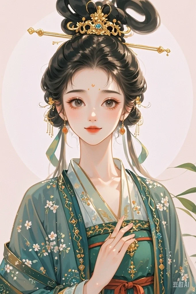 用不花钱的ai绘画古风美人，漫画女主拿捏！