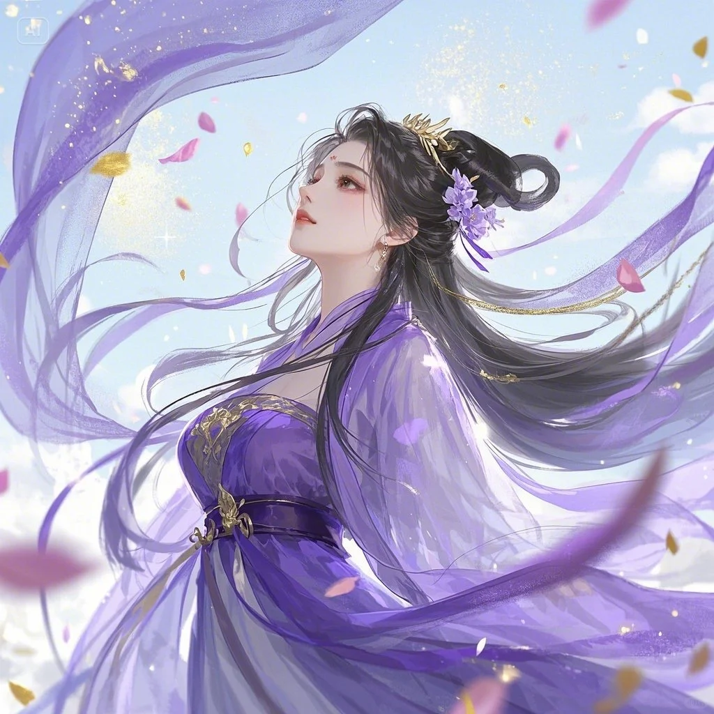 颜盈古风-古风女头像 古装头像 七仙女