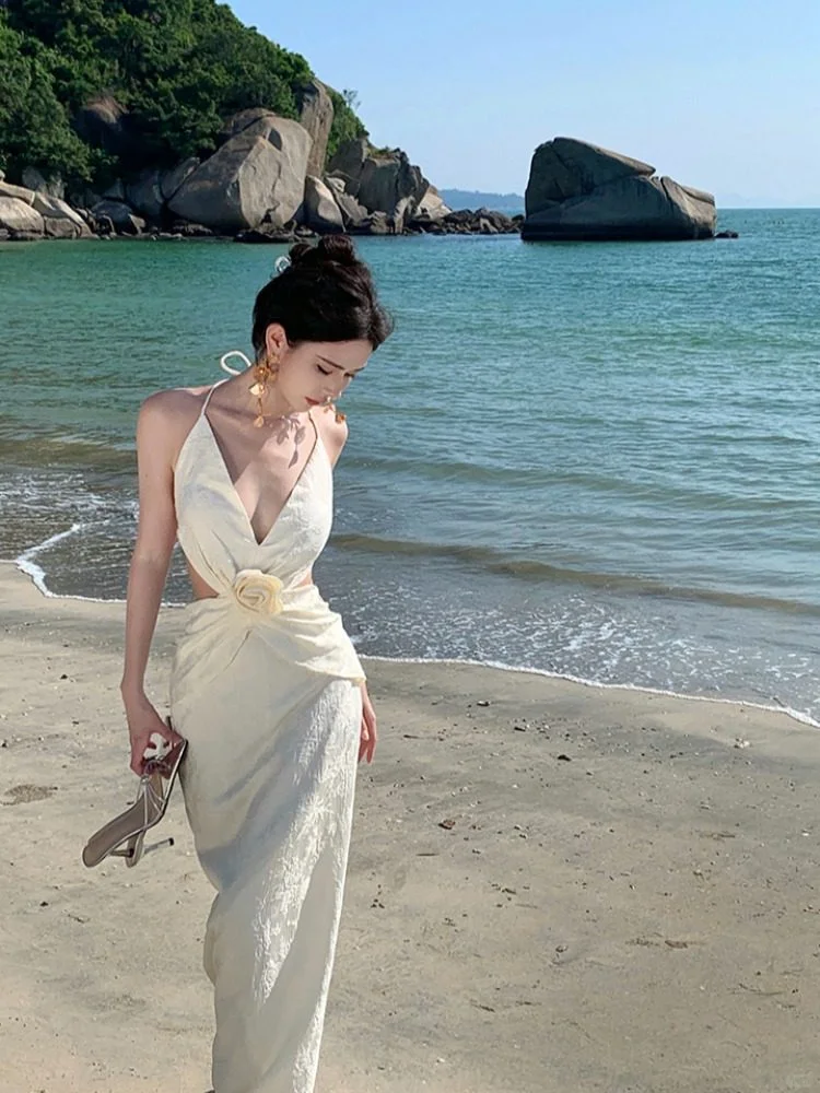 👗法式性感吊带裙💫显瘦必备