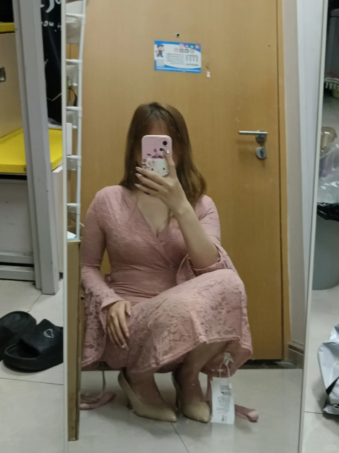 第一次尝试包臀裙 好美呀