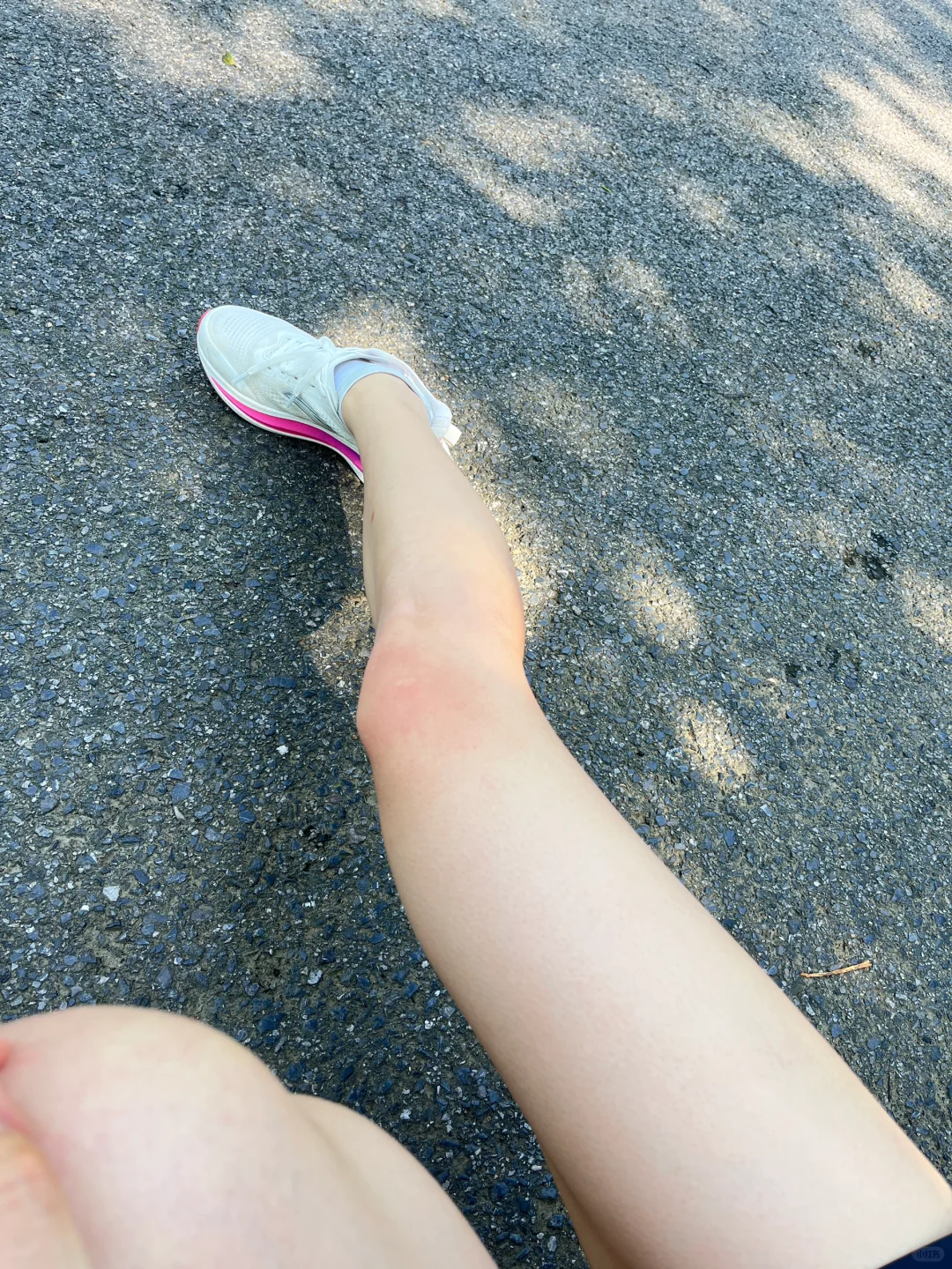 看看跑步人的腿