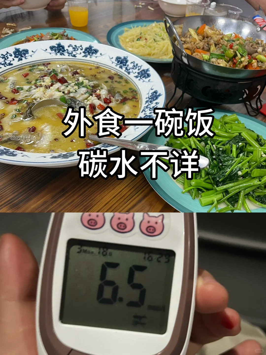 糖前期胰岛素抵抗一日控糖饮食和血糖记录