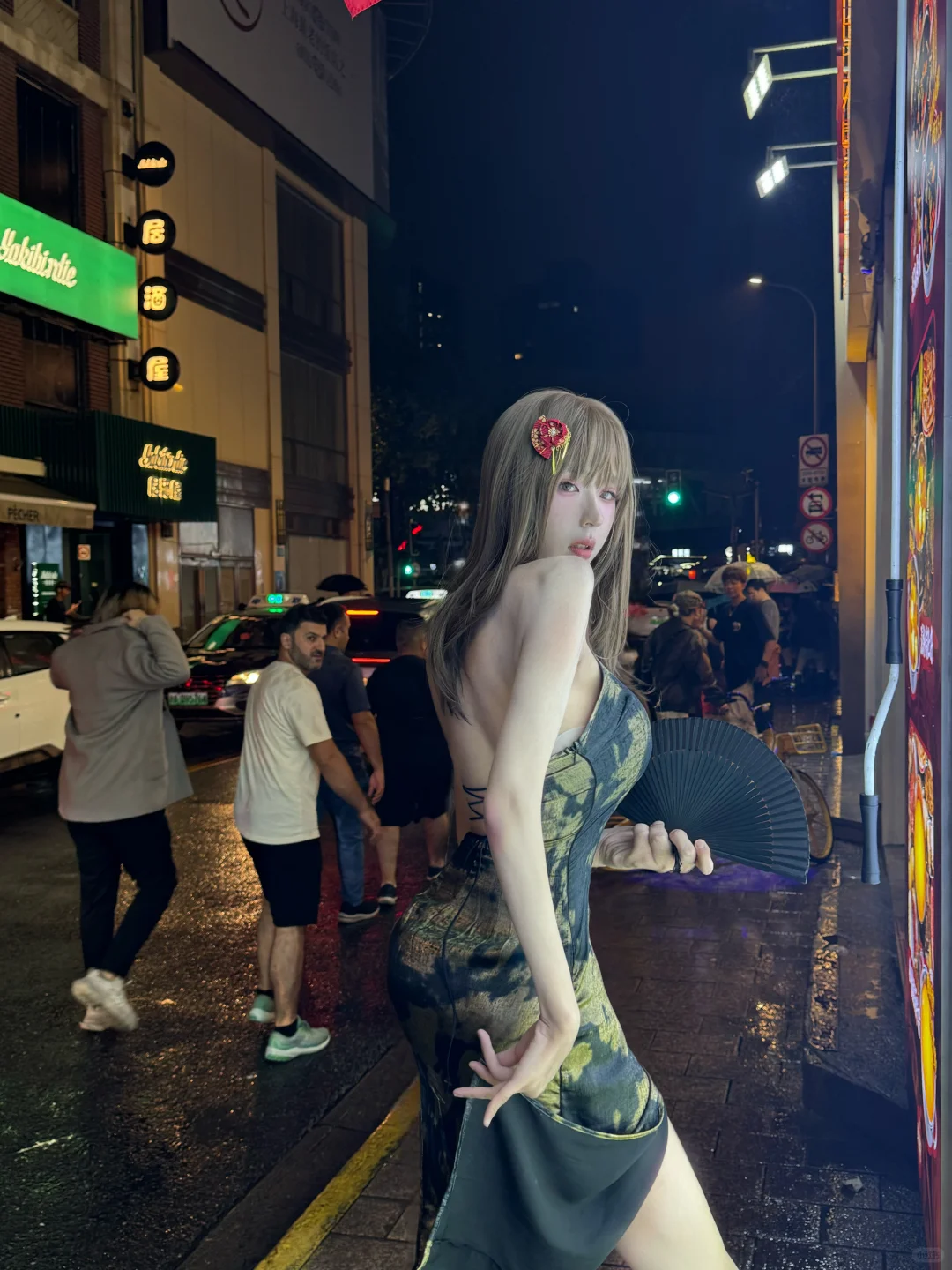 当男生穿包臀裙