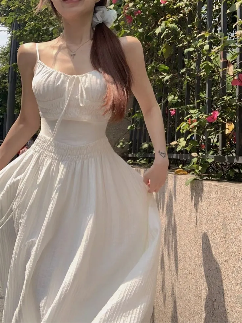 👗夏日必备！法式性感吊带裙🌞