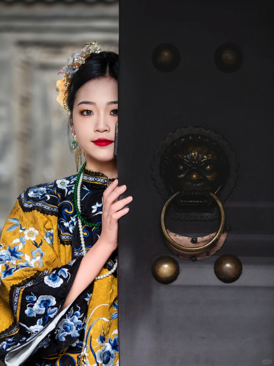 🌼温柔绽放，古典韵味🍂大同清汉女写真