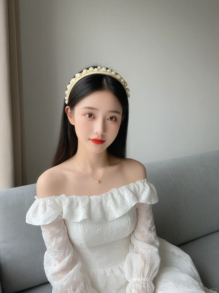 甜美气质美女头像|lai生成