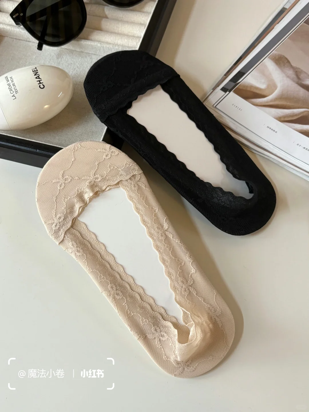 📦新家的100个快递｜蕾丝船袜