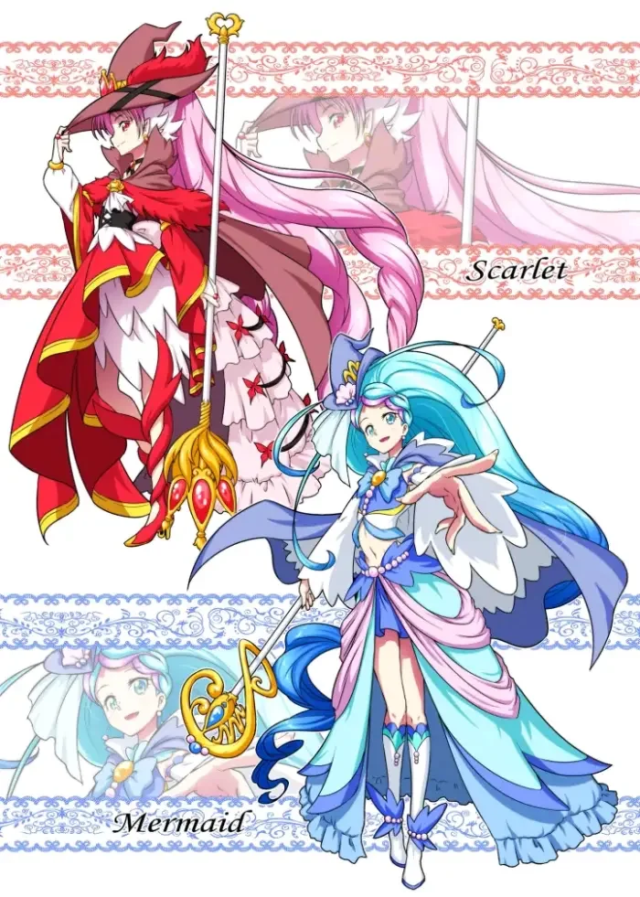 光之美少女魔女装