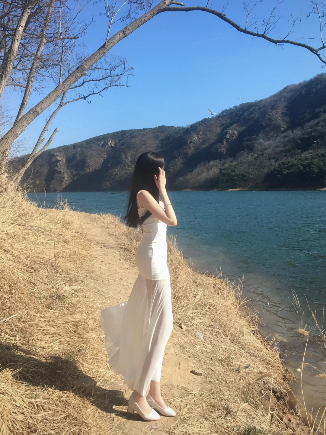 山在雾里 我在山下