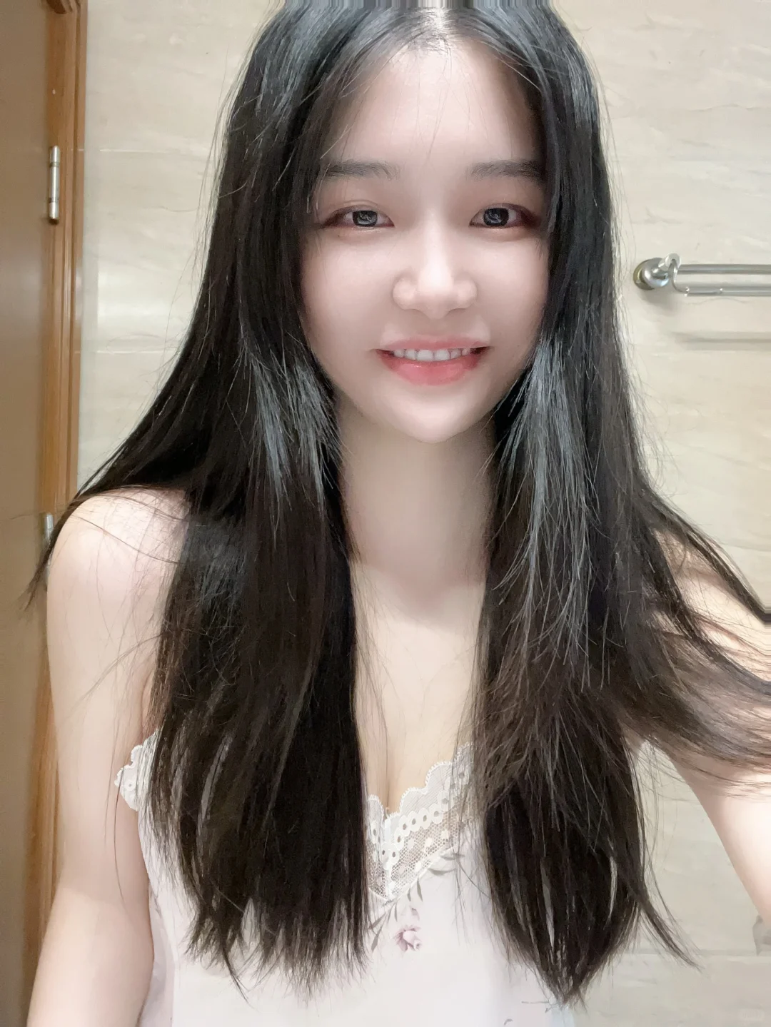 素颜状态被夸了！