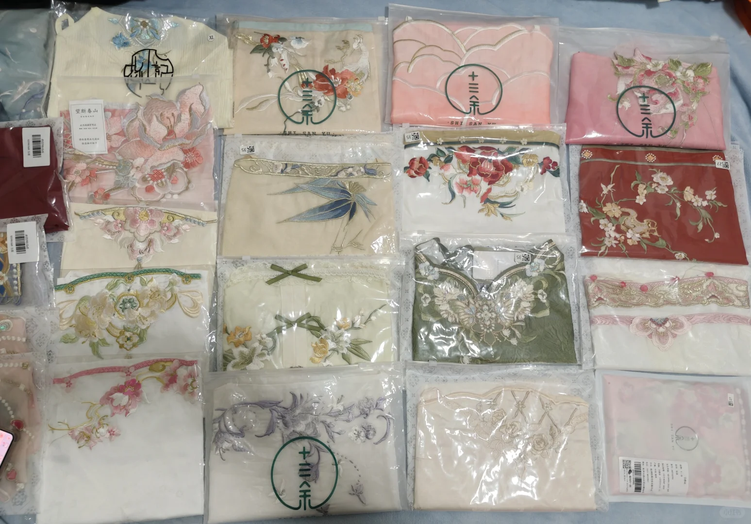 过去一年攒的一些不成套的吊带