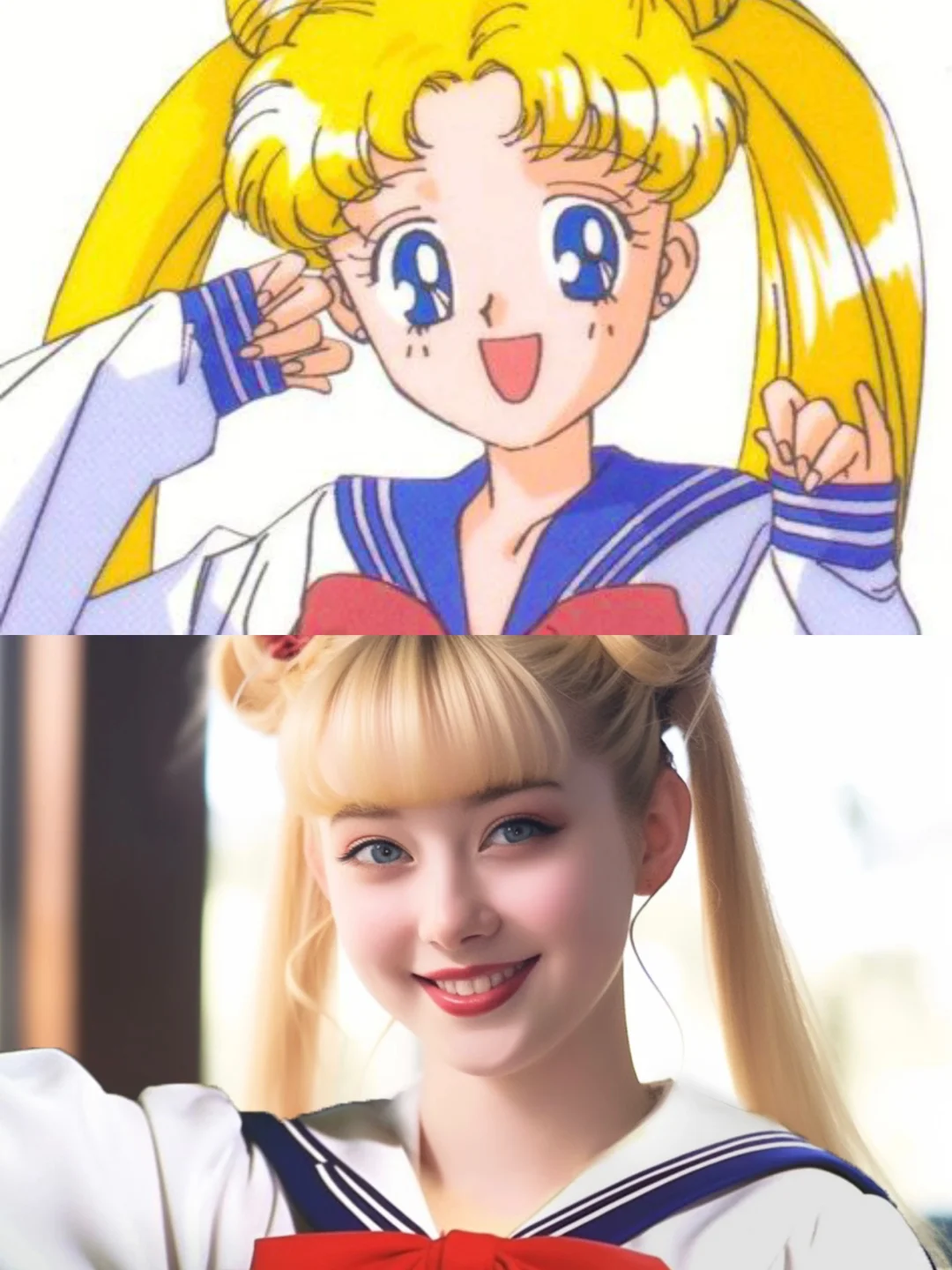 月野兔 真人版！美少女战士最喜欢谁来投票～