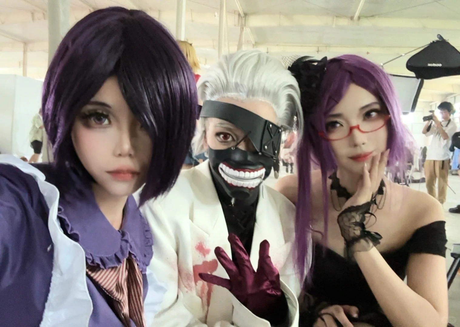 咱们三个一起幸福就好
