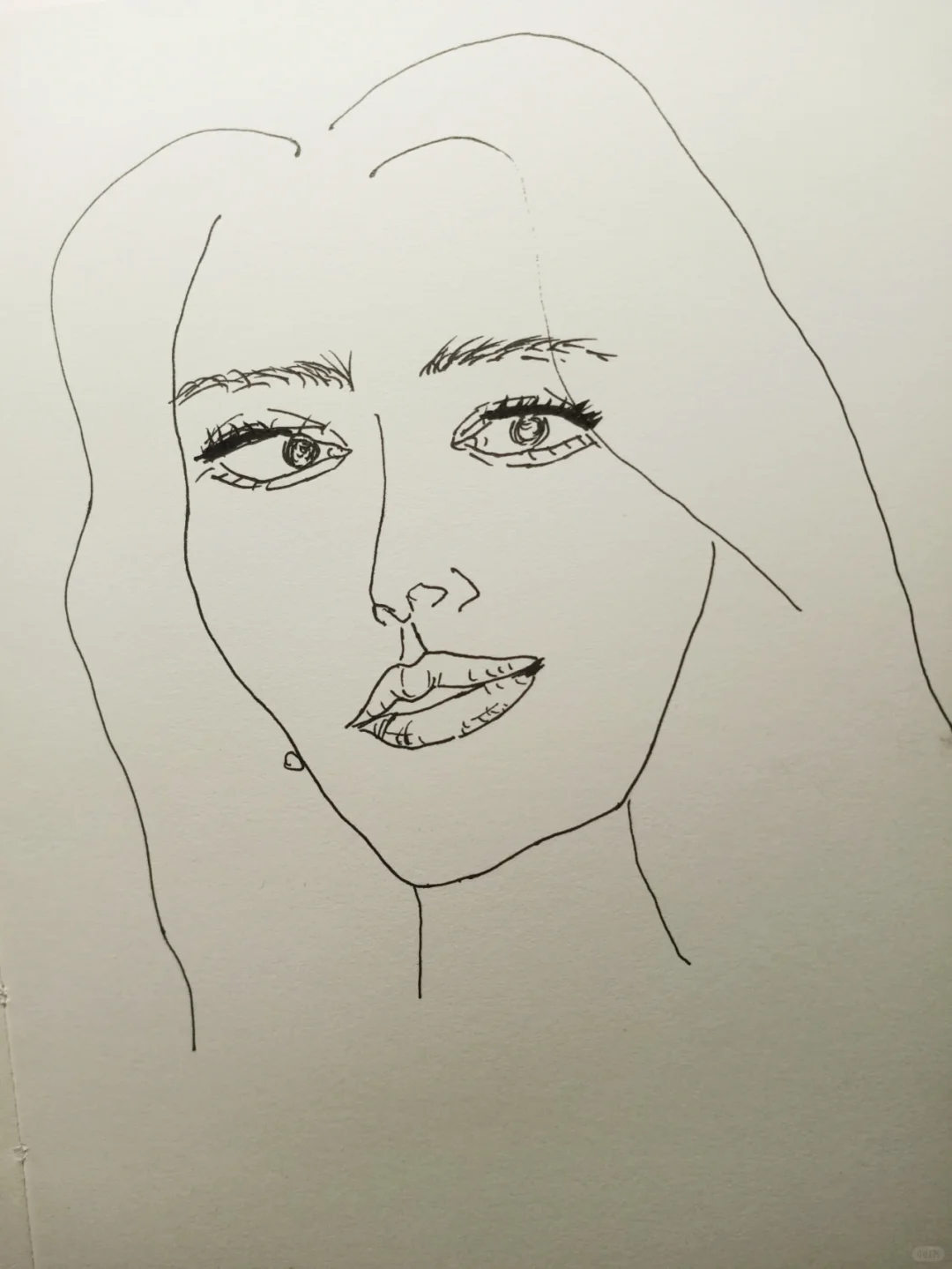 时尚插画＃线条练习