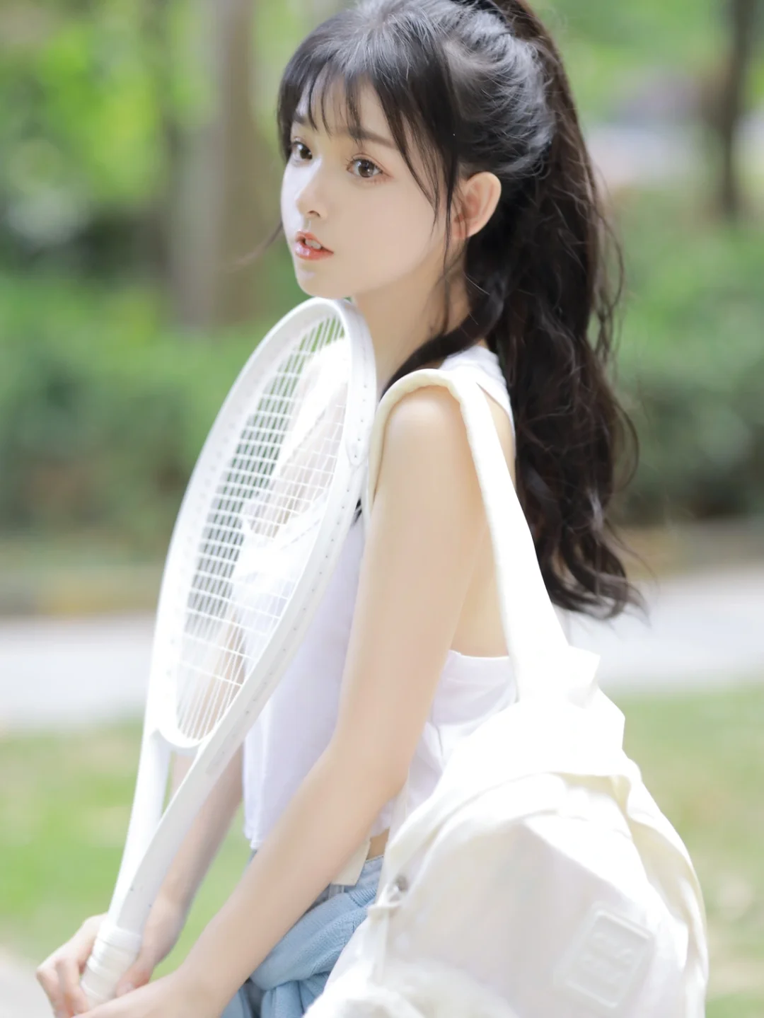 等疫情结束了 陪我去打球好不好🎾
