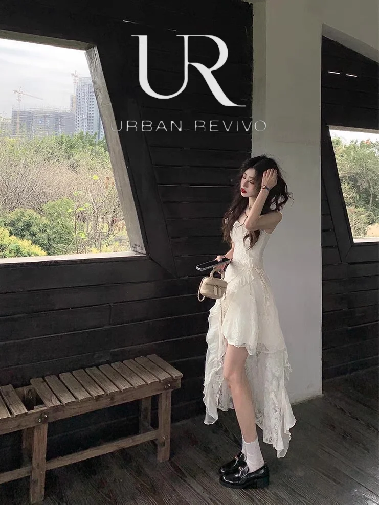 这裙子也太仙女了吧！UR白月光吊带裙89💰