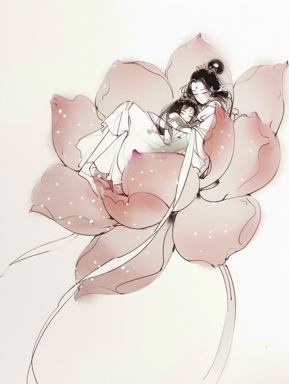 云水深处枕花眠