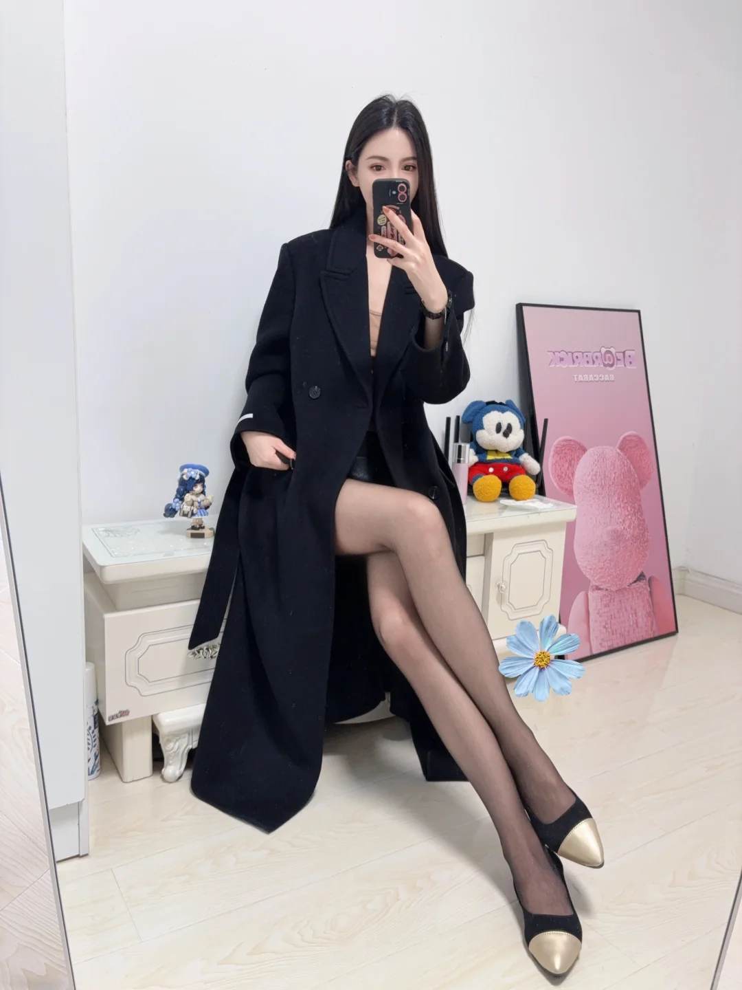 黑衣配黑丝🫧