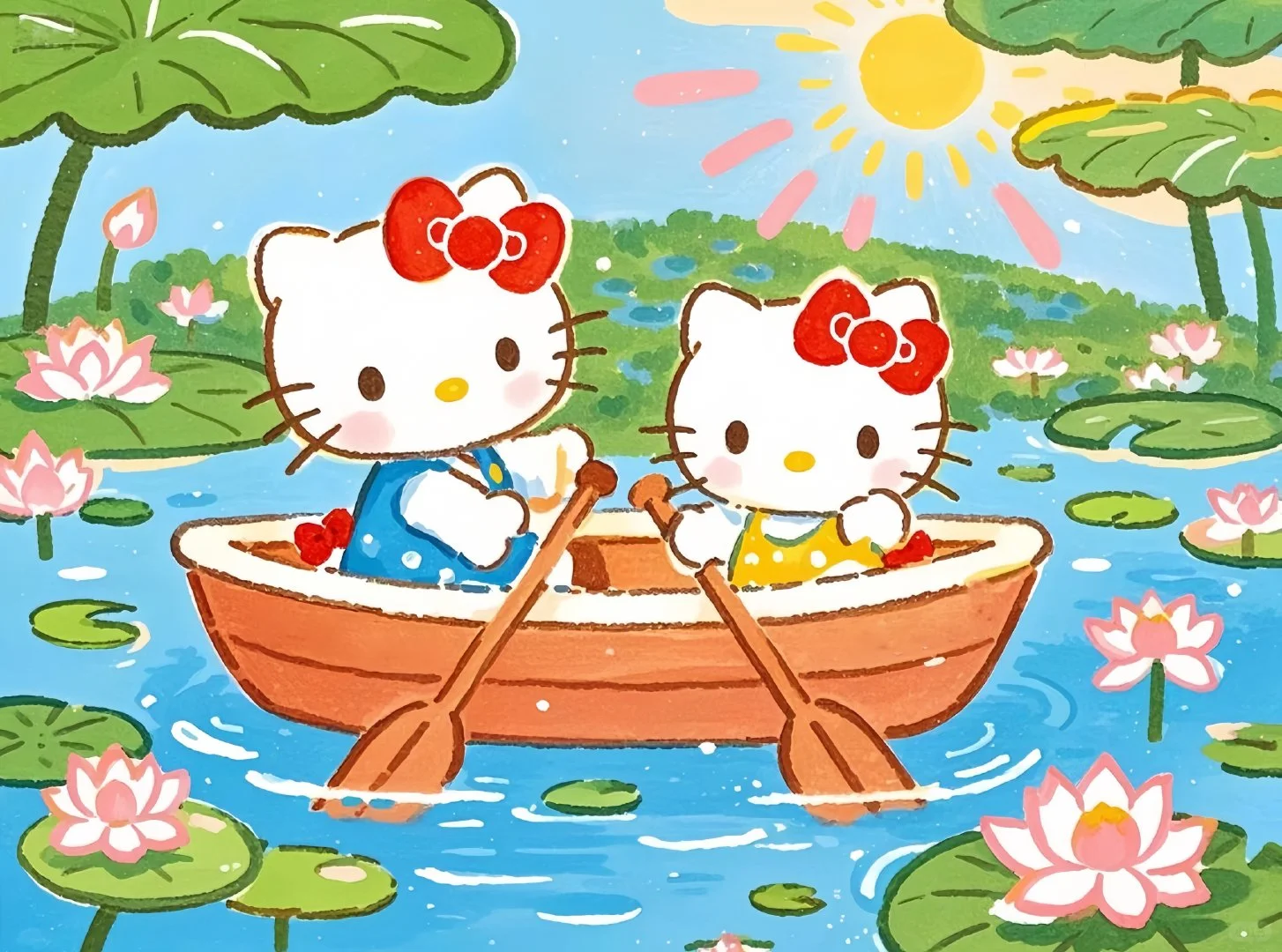 超萌HelloKitty平板壁纸