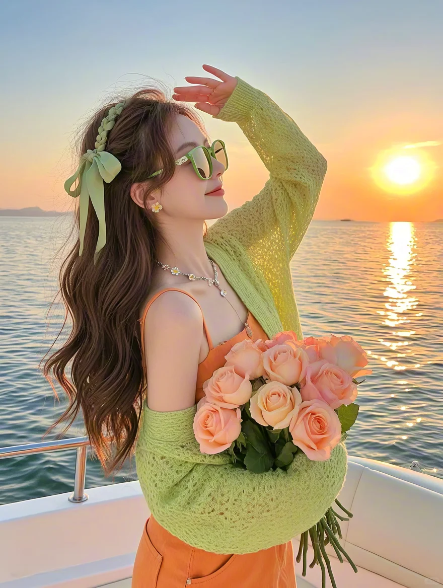 好美的头像｜海边和你好美