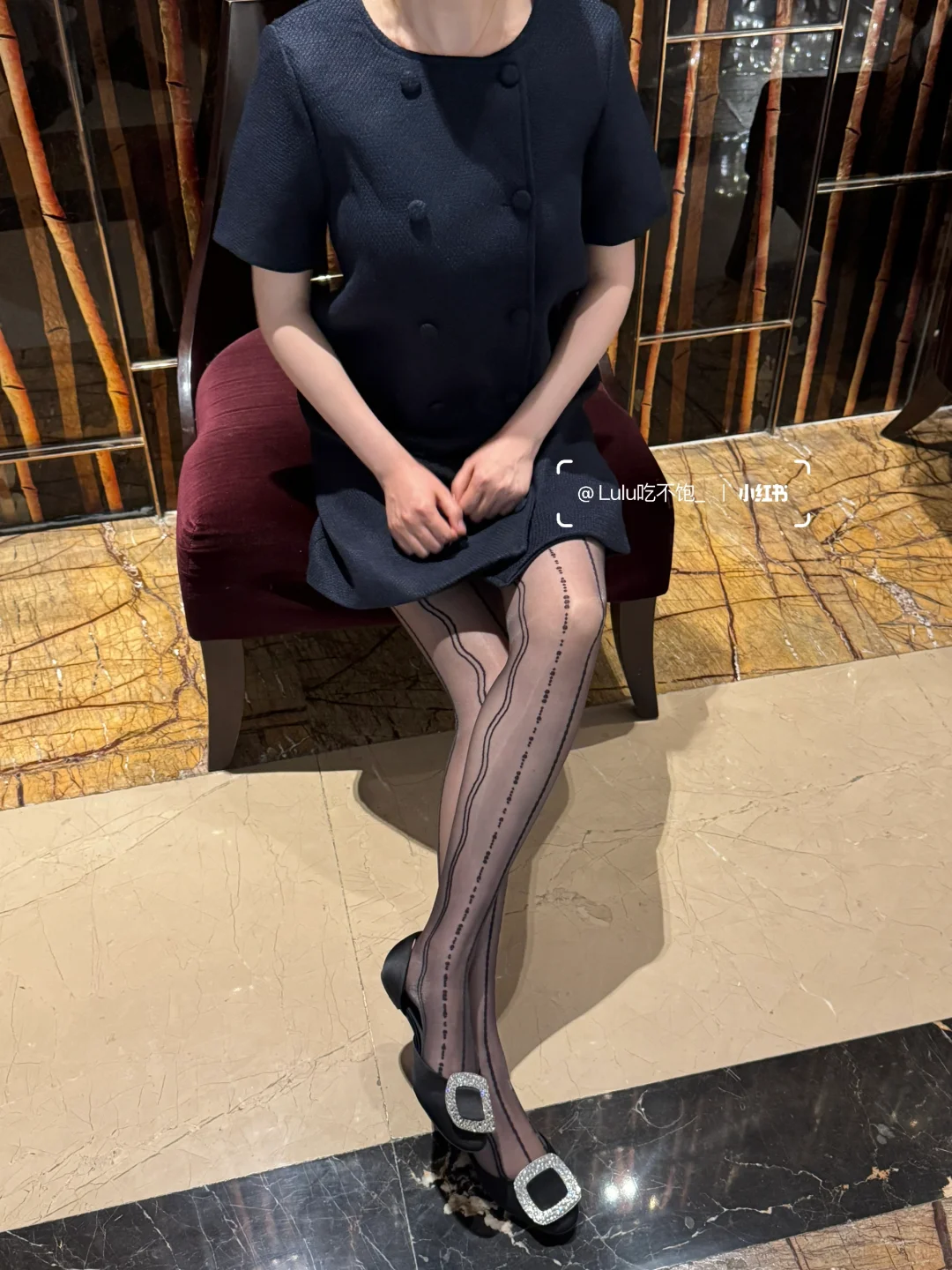 OOTD丨黑色丝袜
