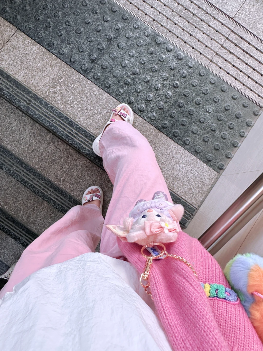 今天穿粉色，主打一个娇嫩🎀