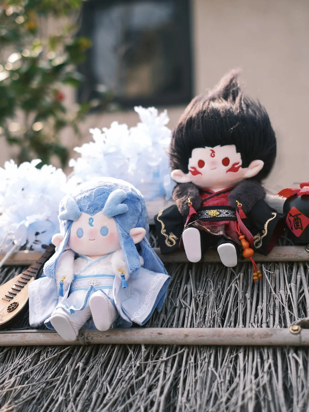 娃衣稿｜青鸟川&墨龙吟👉🏻古风新中式娃衣