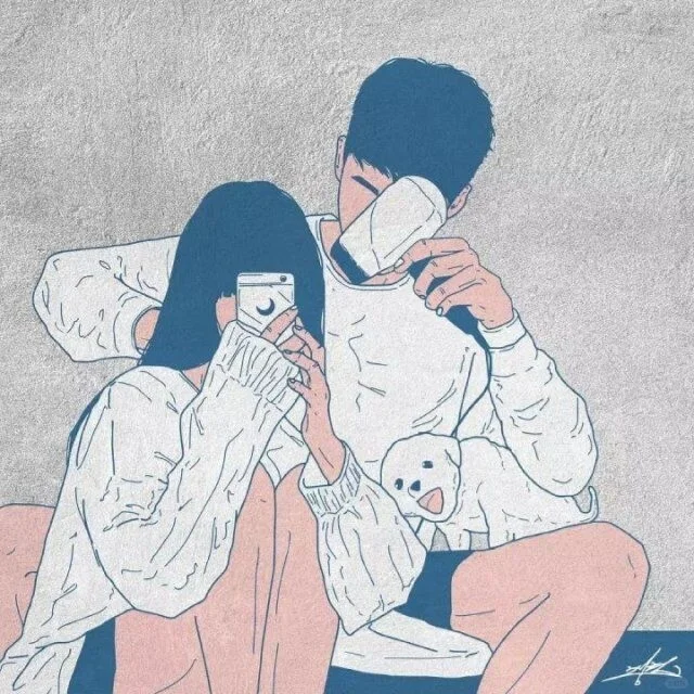 高甜预警！情侣壁纸