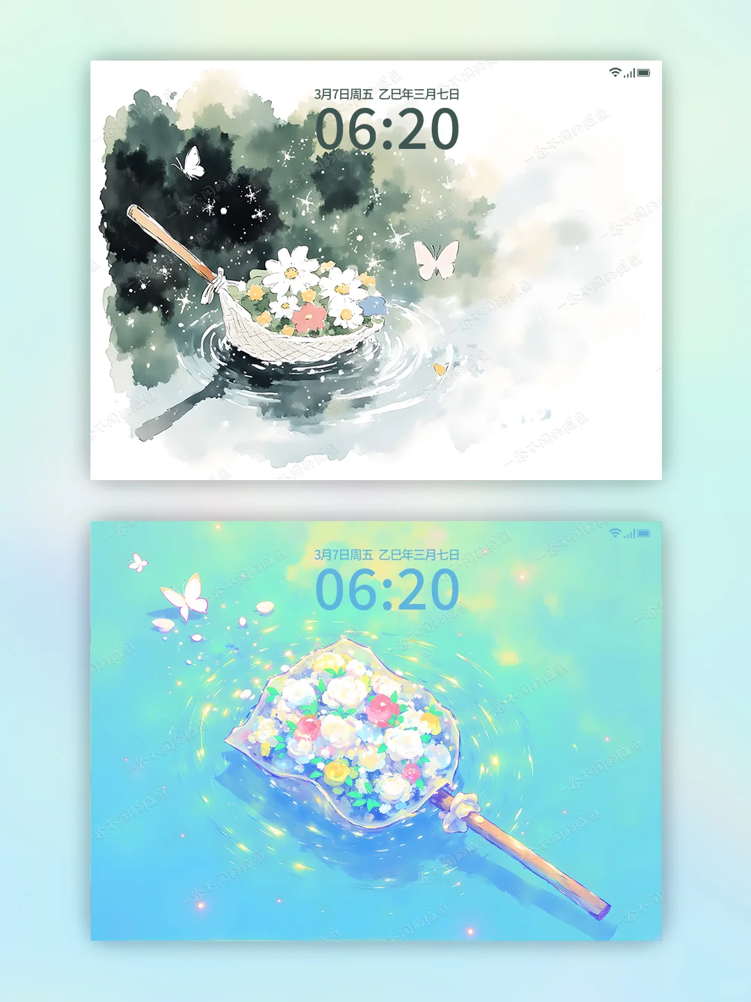 平板壁纸｜春日打捞计划，一起捞春天吧✨
