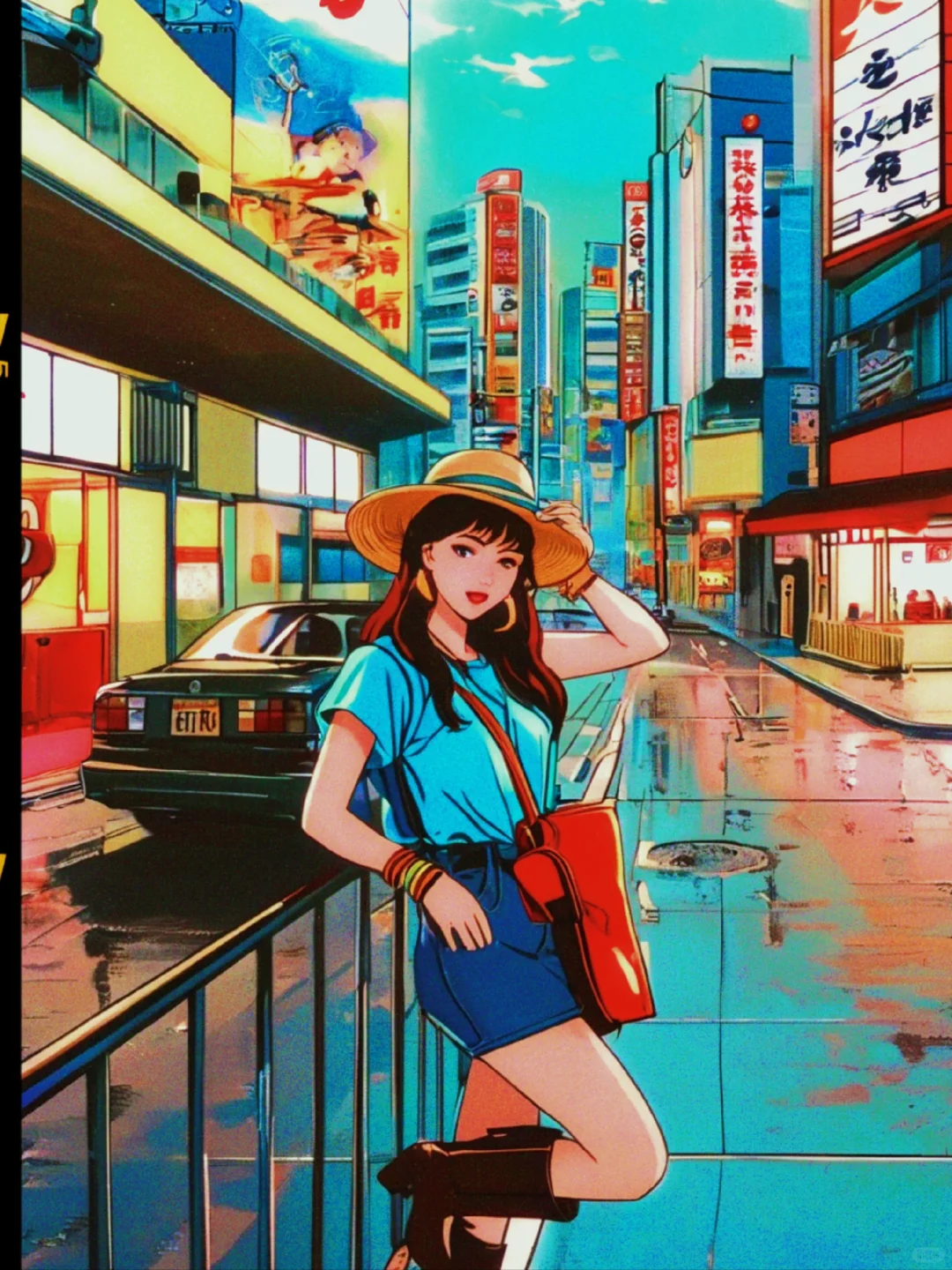 复古漫画滤镜太美啦～ 💖