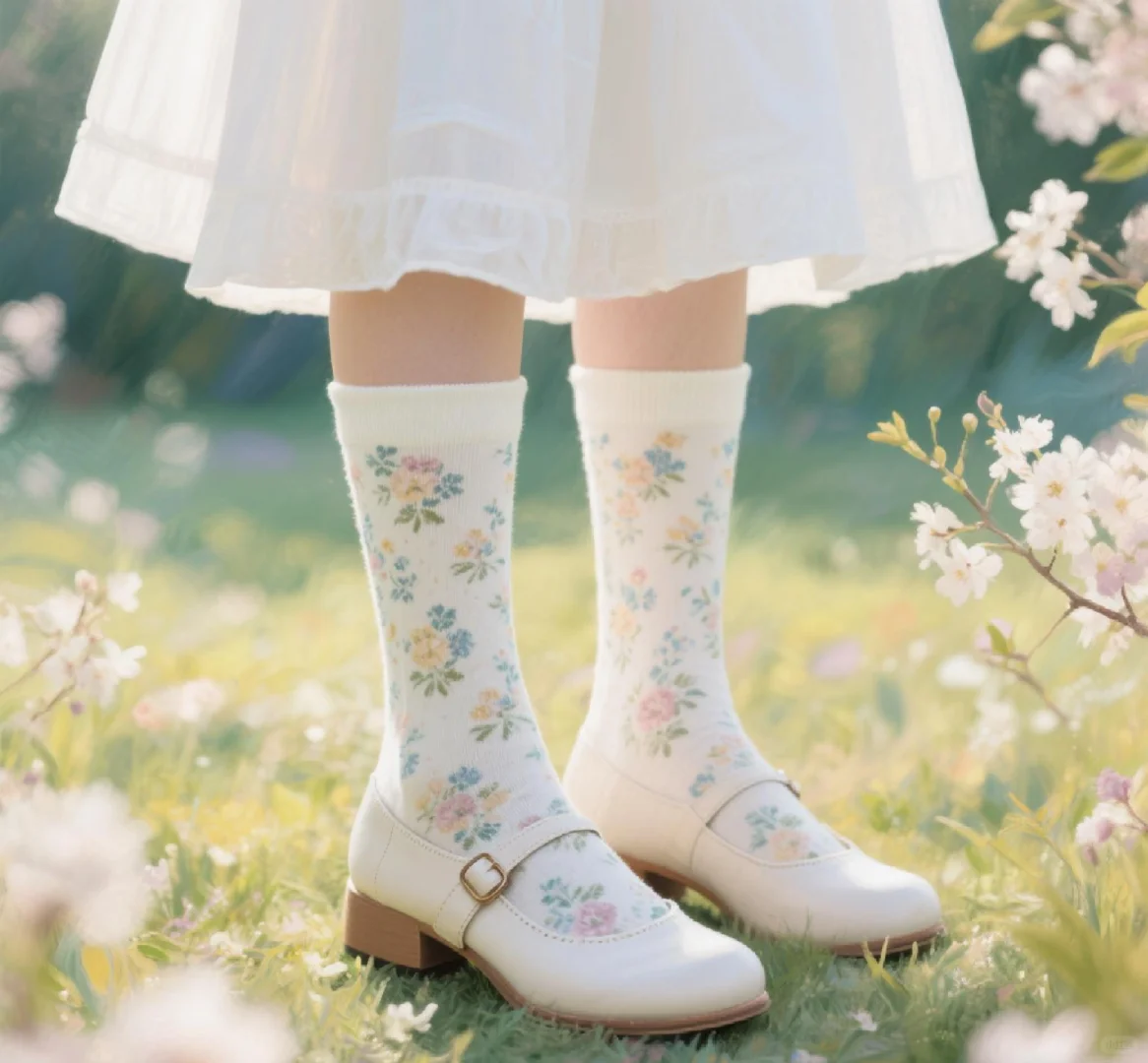被这条袜子美哭了！！🌼