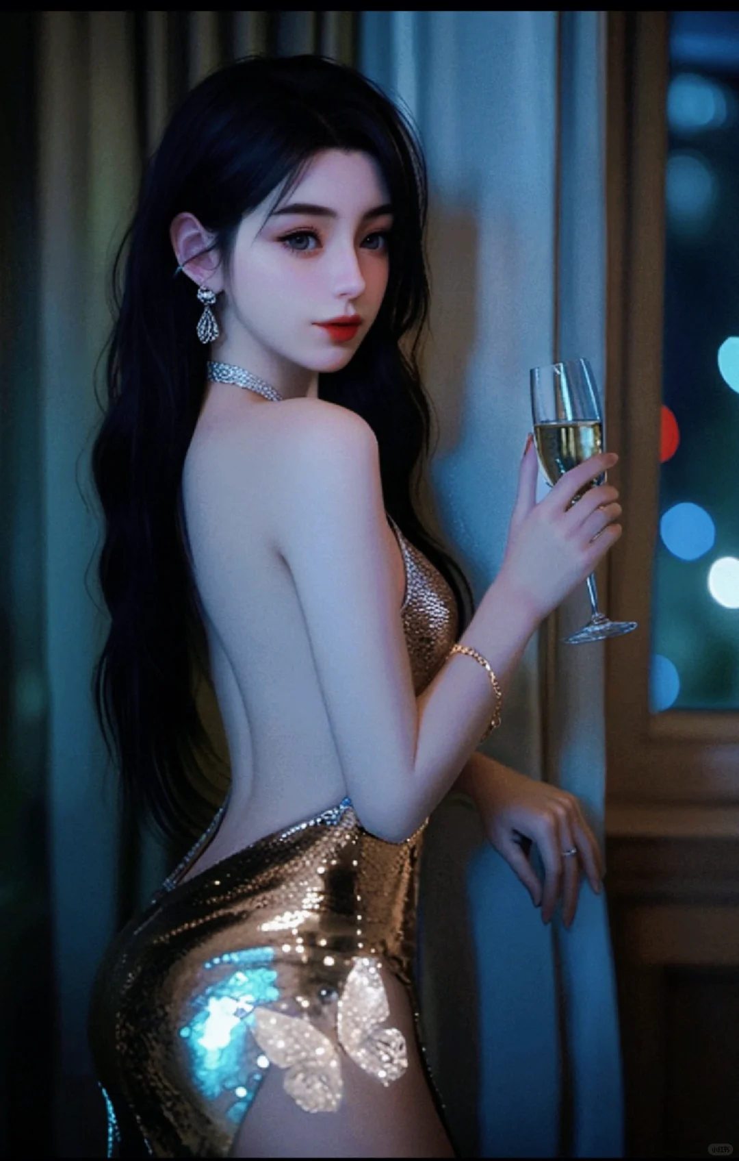 性感女神 美背 头像分享