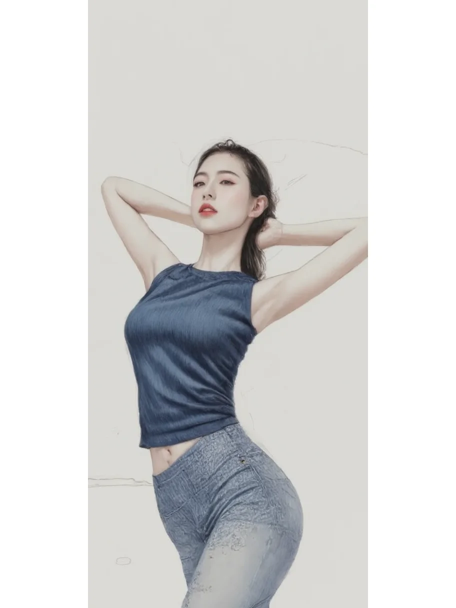 独特且自信的小姐姐